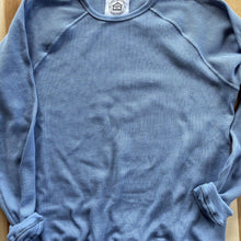 Load image into Gallery viewer, Cozy Cabin Waffle Sweater - Blue