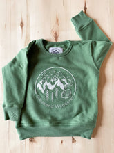 Load image into Gallery viewer, Weekend Wanderer Sweater - Children’s (Knotty Pine Green)